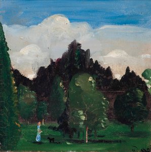 Landschaft von Île-de-France von Andre Derain