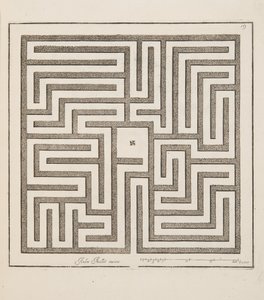 Entwurf für Parterre, aus Theatre des Plans et Jardinages, veröffentlicht 1652 von André Mollet