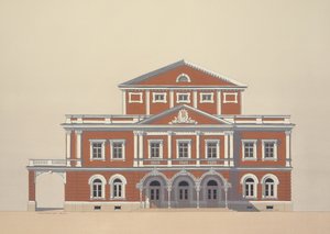 Finnische Nationaloper, Helsinki, Finnland von Andras Kaldor