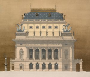 Nationaltheater, Prag, Tschechische Republik von Andras Kaldor