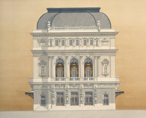 Opéra Comique, Salle Favart, Paris, Frankreich von Andras Kaldor