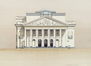Teatre Royal de la Monnaie, Brüssel, Belgien von Andras Kaldor