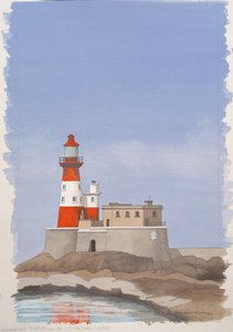 Der Longstone-Leuchtturm, Farne Island von Andras Kaldor