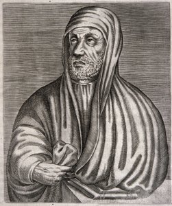 Porträt von Abu Ali al-Husain ibn Abdallah ibn Sina genannt Avicenna (Gravur)
