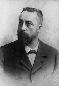 Alfred Nicolas Rambaud, fotografiert zwischen 1880-1895, aus der Sammlung Felix Potin, 500 zeitgenössische Berühmtheiten von Andre Adolphe Eugene Disderi
