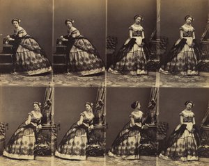 Clara Silvois, 1861 von Andre Adolphe Eugene Disderi