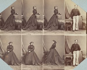Kostüme V, 1863-67 von Andre Adolphe Eugene Disderi
