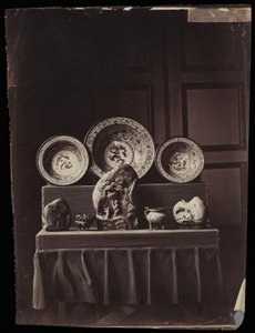 Ausstellung im Musée Chinois der Kaiserin Eugénie in Fontainebleau, um 1861