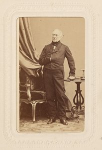 [Francois Pierre Guillaume] Guizot (1787 - 1874) von Andre Adolphe Eugene Disderi