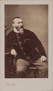 Porträt von Alphonse Karr 1808-1890 von Andre Adolphe Eugene Disderi