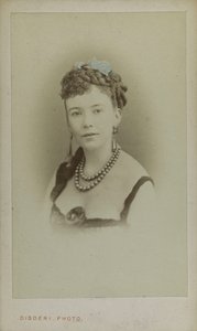 Porträt von Cora Pearl 1836-1886