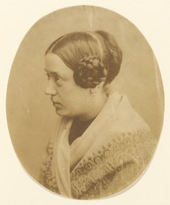 Profil einer Frau von Andre Adolphe Eugene Disderi