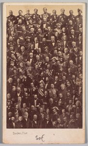 Unbetitelt Französische Militärhelden und politische Führer, Mitte der 1860er Jahre