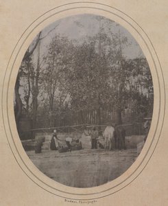 Dorfszene Südfrankreich, ca. 1853