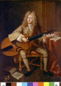 Porträt von Marin Marais