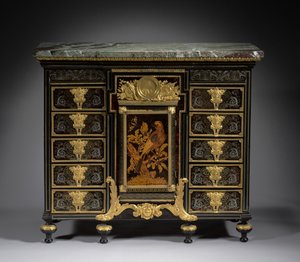 Ebenholzschrank, ca. 1690 von Andre Charles Boulle