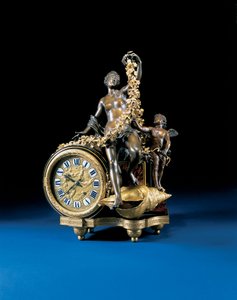 Louis XIV Kaminuhr, ca. 1715