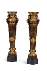 Paar Louis XIV Sockel, 1700-15