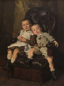 Paul und Edmond Roger, Stiefkinder des Malers