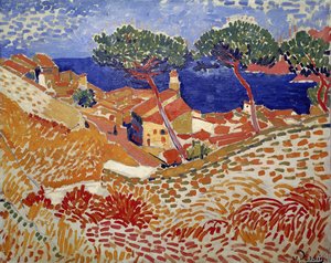 Collioure, das Dorf und das Meer von Andre Derain