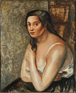Sitzende Frau im Hemd von Andre Derain