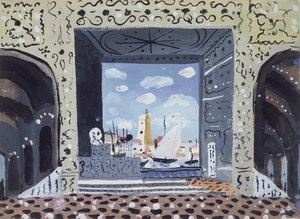 Bühnenbild für eine Aufführung von 
