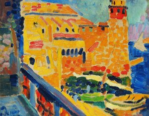 Der Leuchtturm von Collioure von Andre Derain