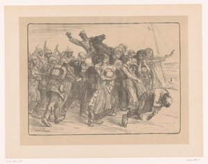 Bürger von Soldaten vertrieben von Andre Devambez