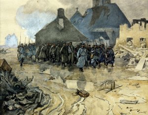 Erster Weltkrieg: Rückkehr der Patrouille, Juli 1915