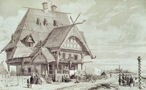 Hotels und Gästehäuser, Illustration aus 
