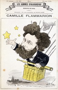 Camille Flammarion - von Gill, in „Die Männer von heute“ von Andre Gill