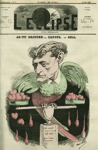 Capoul, Schauspieler der Opera Comique. Titelbild in „L