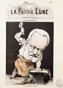 Karikatur von Victor Hugo (1802-85) vom Titelblatt von 