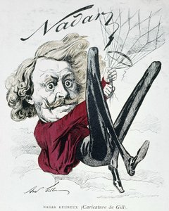 Karikatur Nadar von Gill