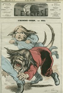 Karikatur von "L