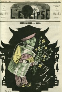 Chinoiserie. Titelblatt in „L