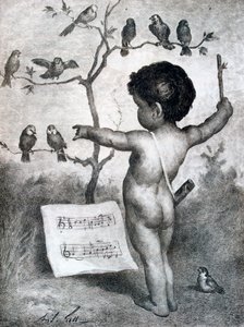 Zeichnung von André Gill, 1927 von Andre Gill