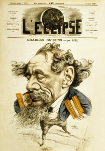 Englischer Romanautor Charles Dickens