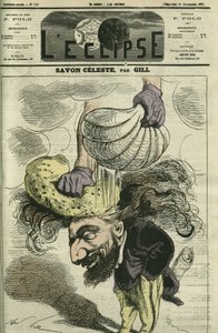 Leon Gambetta (1838-1882), französischer Politiker. Titelblatt in „L