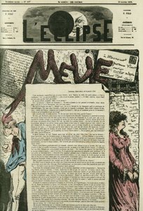 Mélie, Mélies Liebesbrief an ihren „Tatave“, Gustave Viaut. Titelblatt in „L