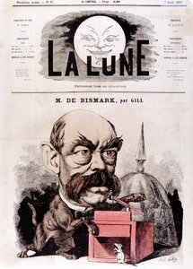 Otto von Bismarck, deutscher Staatsmann, als konservativer Abgeordneter und Deichinspektor