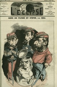Menschen von Feder und Schwert: Louis Leon Faidherbe (1818-1889), französischer Militär, Camille Cremer (1840-1876), französischer General, und Philippe Toussaint Joseph Bordone (1821-1892), Arzt und Militär. Titelbild in 