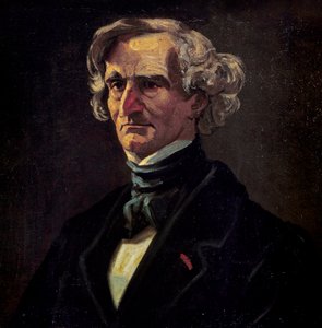 Porträt von Hector Berlioz (1803-1869), französischer Komponist (Detail) von Andre Gill