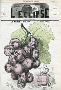 Die Traube von 1868, Evokation einer außergewöhnlichen Ernte. Cover in „L