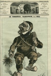 Der schreckliche Schornsteinfeger, Adolphe Thiers (1797-1877), französischer Historiker und Staatsmann
