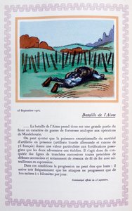 Die Schlacht an der Aisne, 25. September 1914, 1919