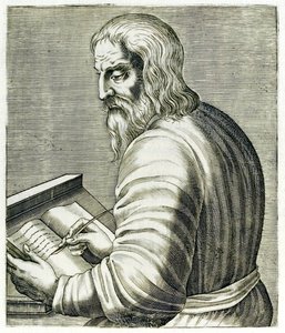 Georg von Trebizond, aus „Wahre Porträts“ von André Thévet, veröffentlicht 1594