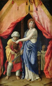 Judith mit dem Kopf von Holofernes, ca. 1500 von Andrea (after) Mantegna