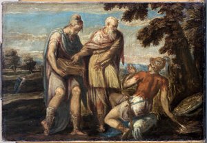 Manius Curius Dentatus von Andrea Schiavone
