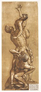 Die Entführung einer Sabinerin von Andrea Andreani
